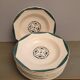 Suite of 8 flat plates Labrut brothers