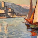 Alexandre Gaillard-Deschamps (1903-1984) - Return from Fishing in Corsica