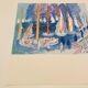 Raoul dufy (d’après) - lithographie « la régate »