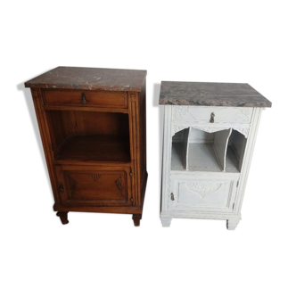 Lot de 2 tables de chevet