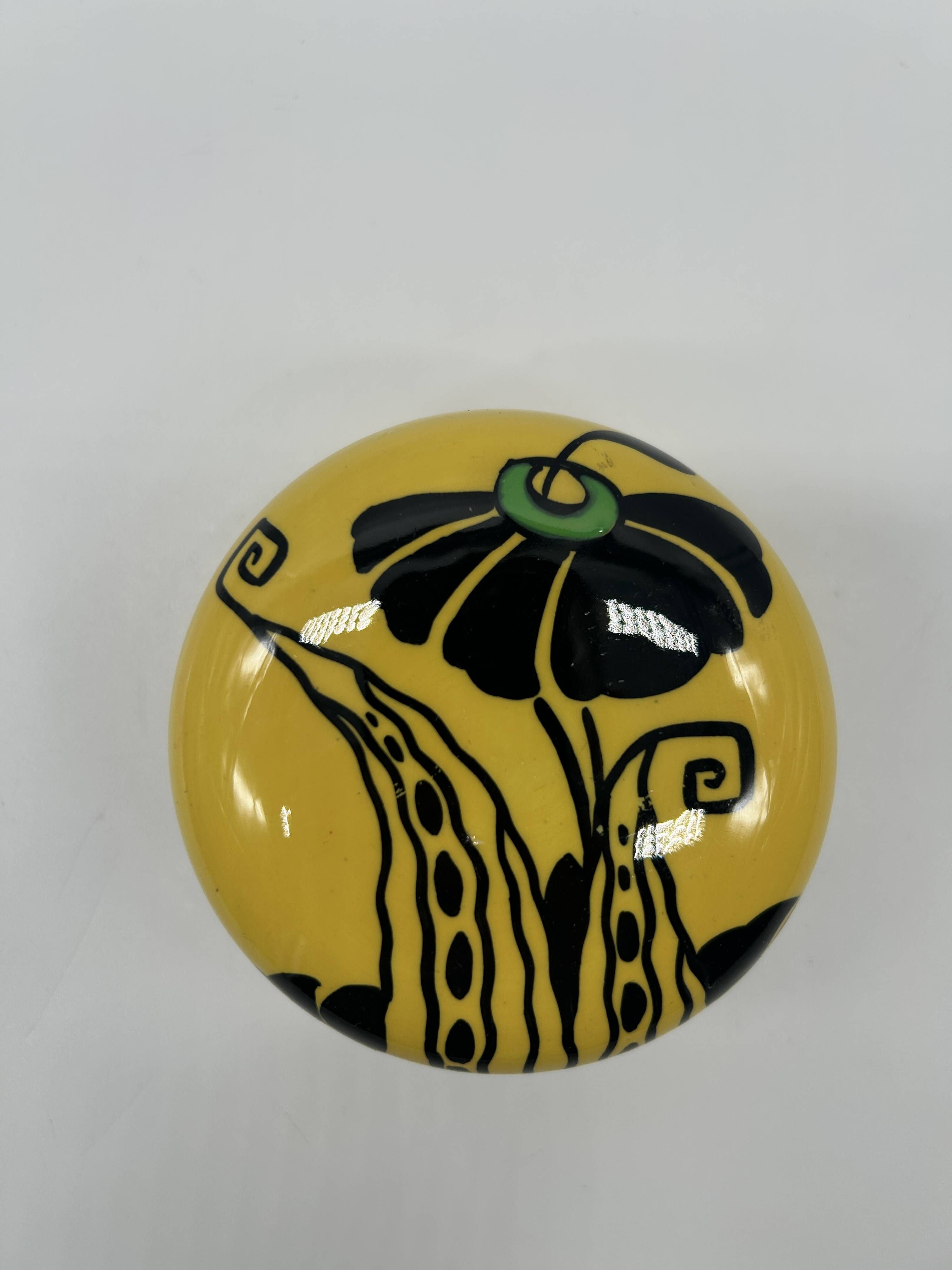 Beautiful ART DECO box - BOCH FRERES KERAMIS D785