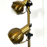 Reggiani Goffred, brass orientable floor lamp from 70s