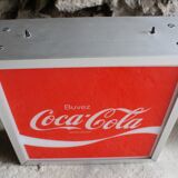 Illuminated Coca Cola bar sign