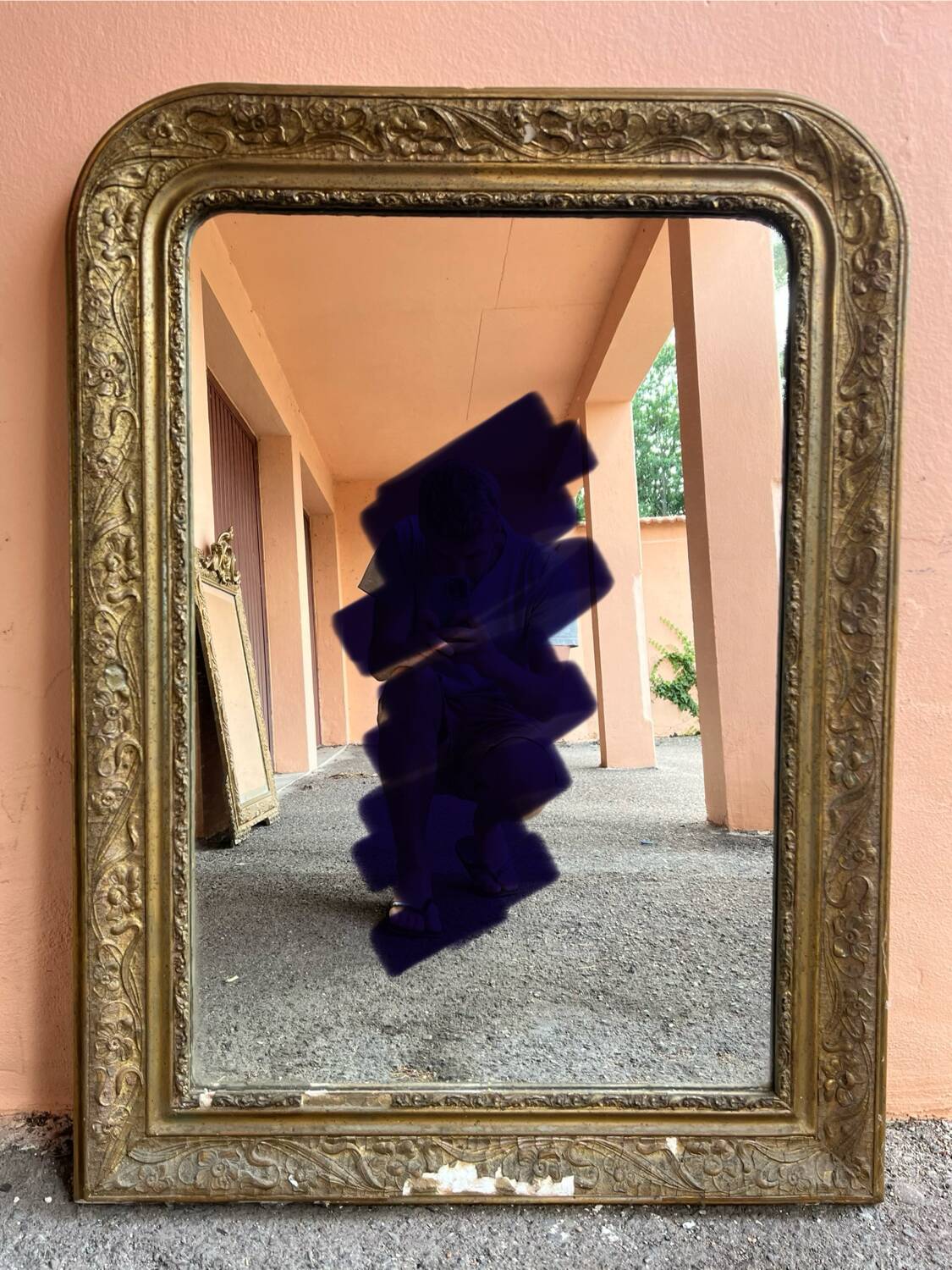 Very large Louis Philippe mirror