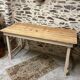 Rustic wooden table