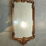 Large mirror in baroque rocaille rococo style