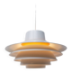 Verona hanging lamp white by Sven Middelboe