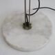 White plexiglass, steel and copper floor lamp by Goffredo Reggiani.