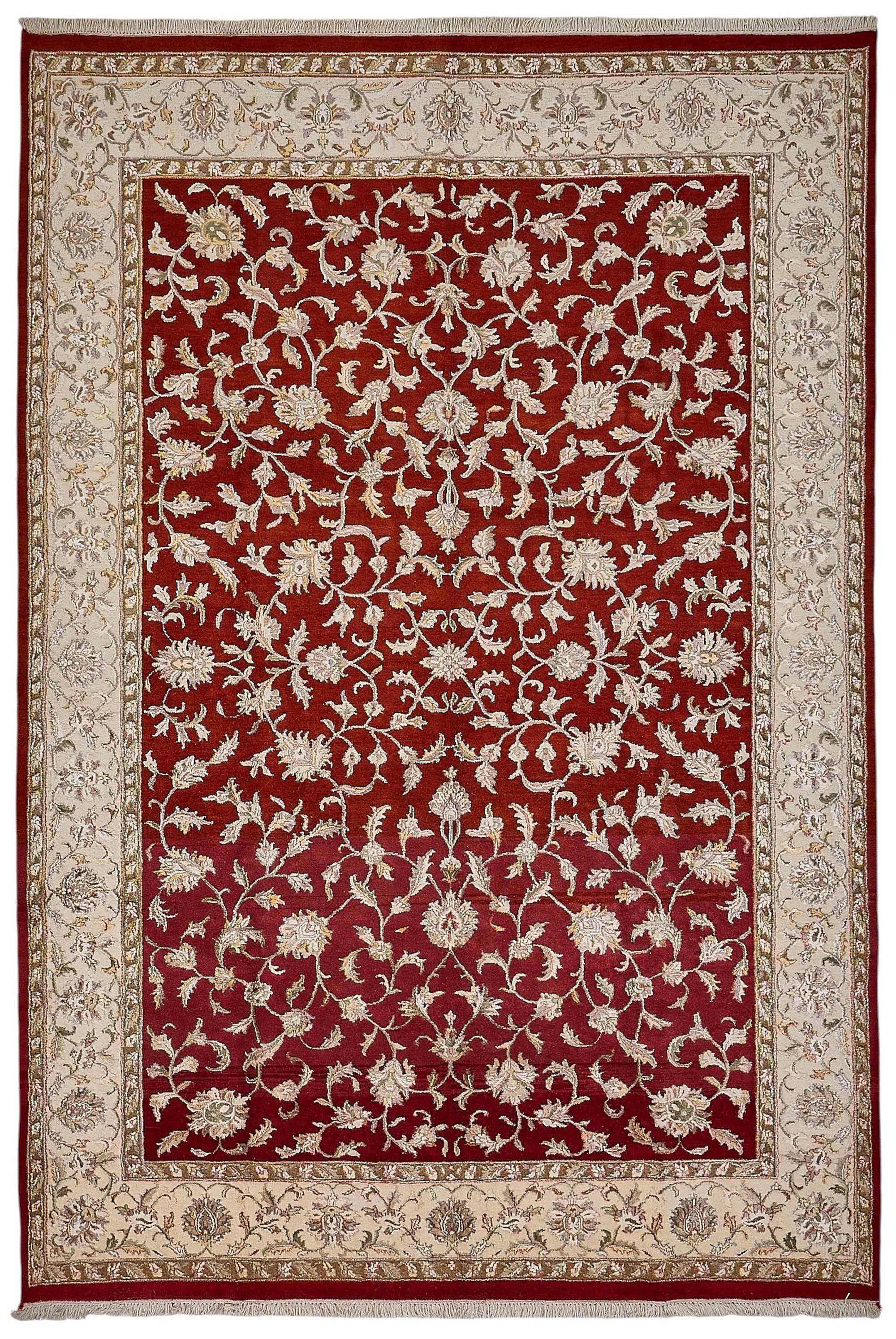 Turkish Handknotted Wool Oushak Rug 196 cm x 288 cm