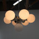 Lustre spoutnik 7-lumières, années 1960, excellent état