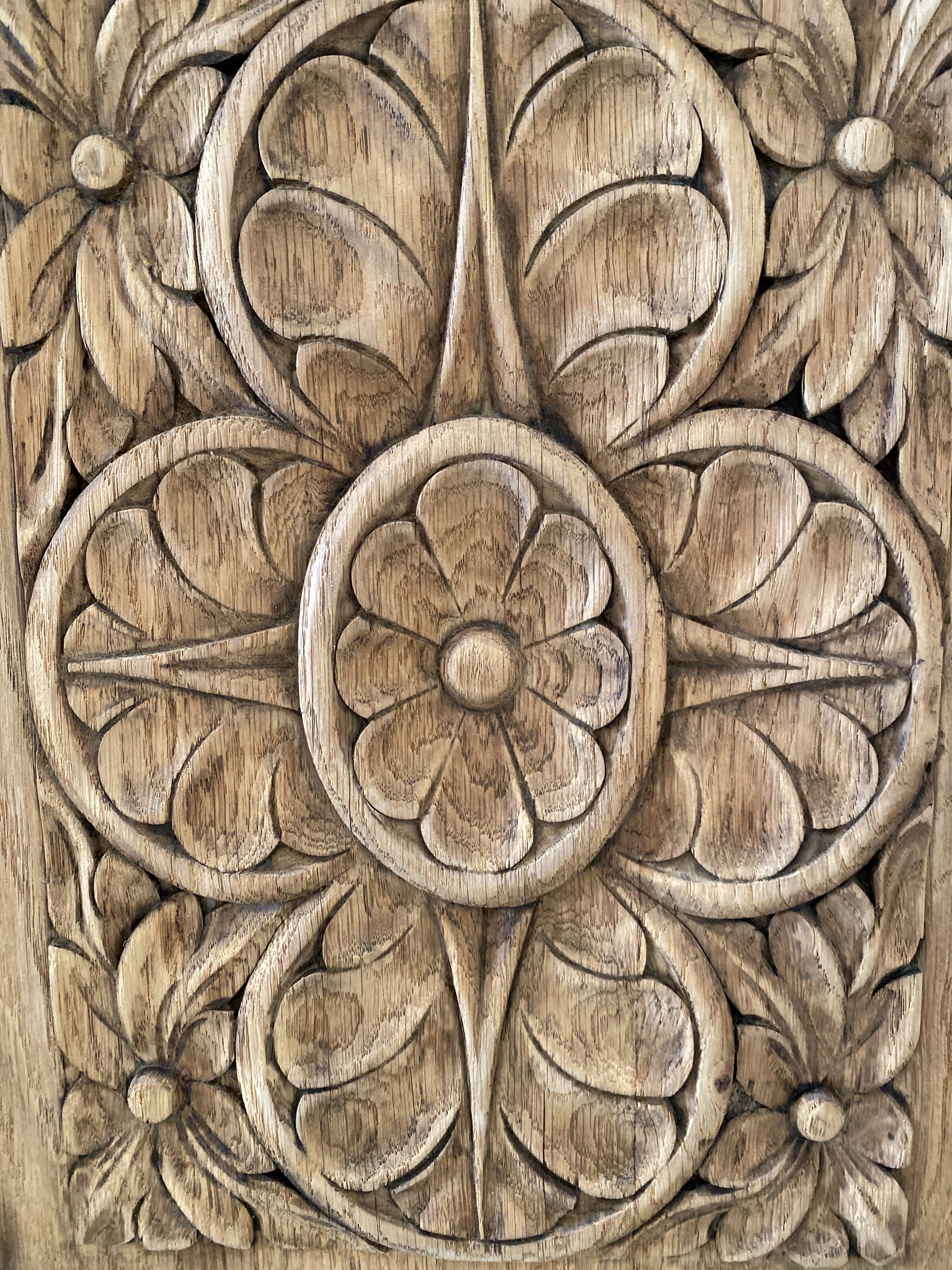 Ornate rustic sideboard