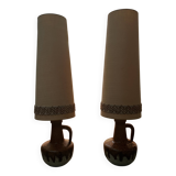 Paire de lampes