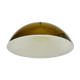 Brown and white acrylic glass suspension lamp, 1970