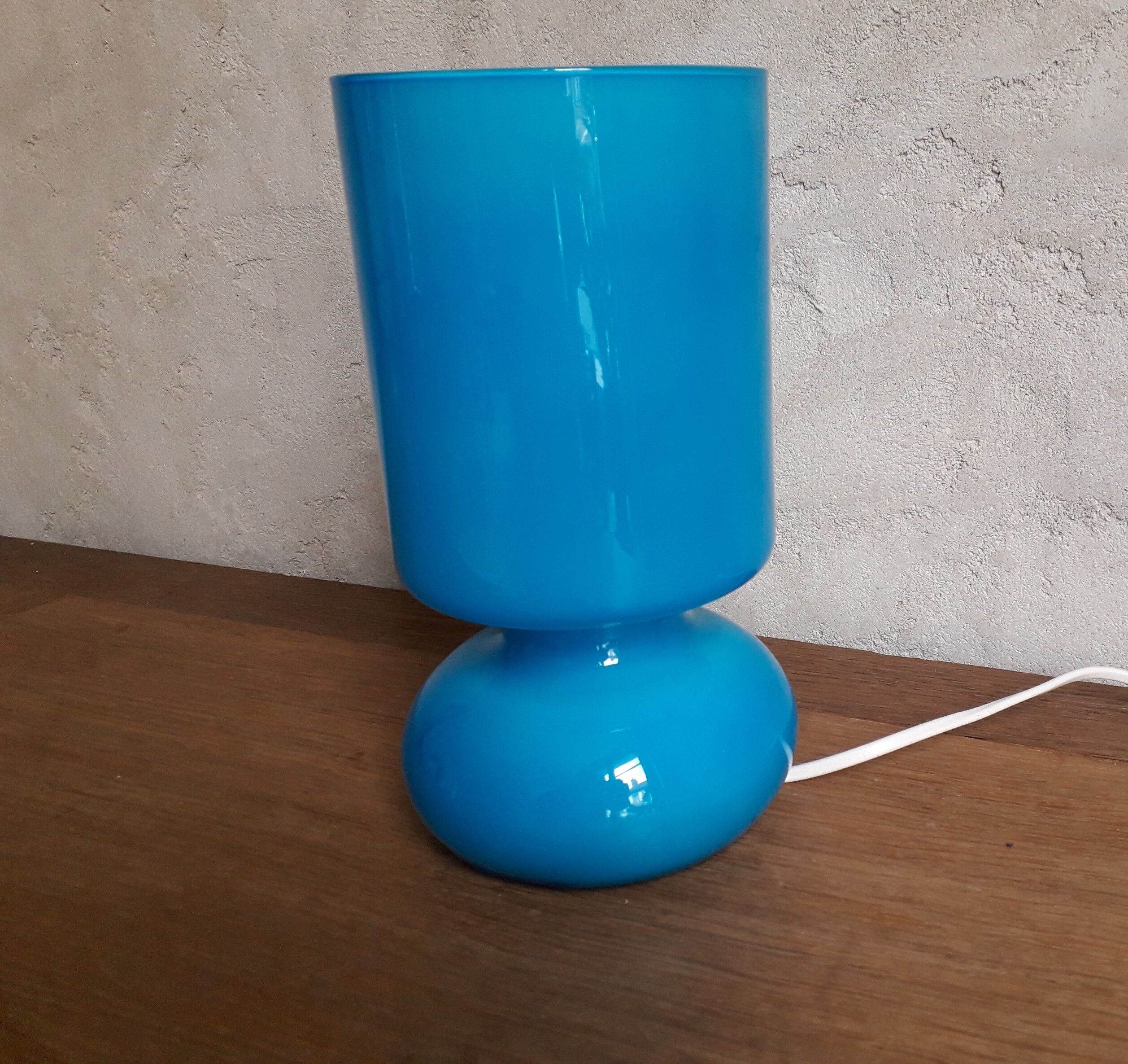 Ikea vintage lamp, 90s, blue