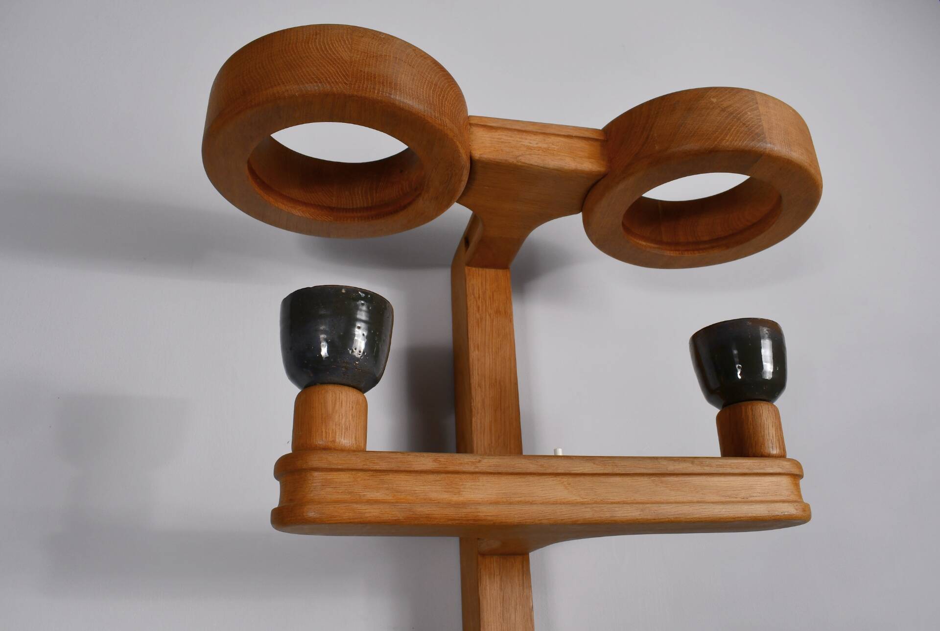 Guillerme et Chambron Wall lamp by Votre Maison. 1960s