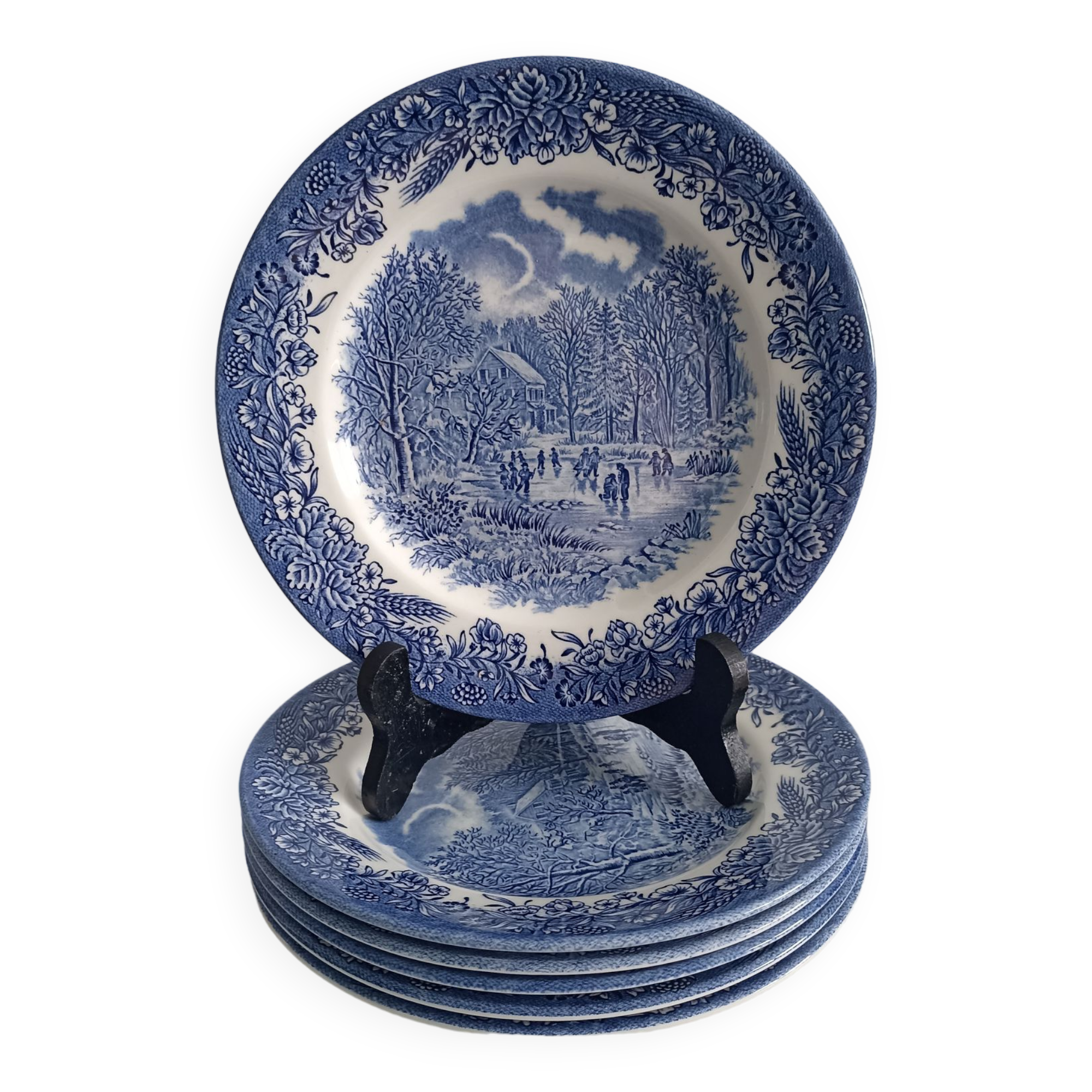 Churchill England dessert plates