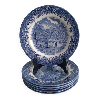 Churchill England dessert plates