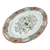 Large oval dish Gien model Rouen Sainfoin, 1990