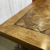 Table de château extensible en chêne des années 1930