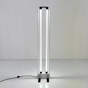 White floor lamp by Gian N. Gigante for Zerbetto, 1980