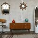 vintage Scandinavian-style TV stand