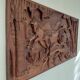 Wooden relief painting