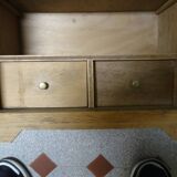 Wooden pharmacy cabinet