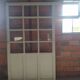 Old workshop partition wall / vintage wood canopy