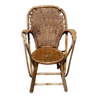 Chaise en châtaignier