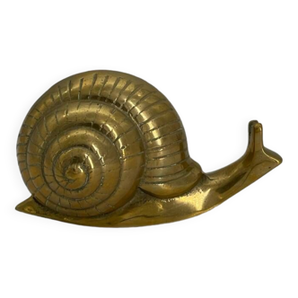 Brass snail