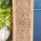 Headboard / carved panel in walnut