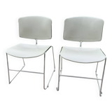 Pair of Max Stacker chairs from the 70s