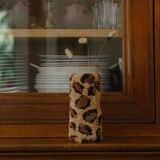 Small Leopard Vase
