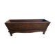 Former indoor planter in solid oak