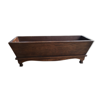 Former indoor planter in solid oak