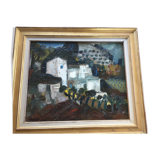 Peinture de Guy Toubon (Marseille) 1963