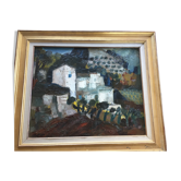 Painting by Guy Toubon (Marseille) 1963