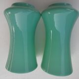 Pair of opaline vases