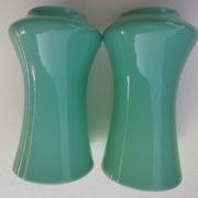 Pair of opaline vases
