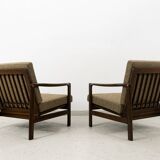 Mid Century Armchairs By Zenon Bączyk, 1960's, Set Of 2