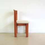 Solid wood chair