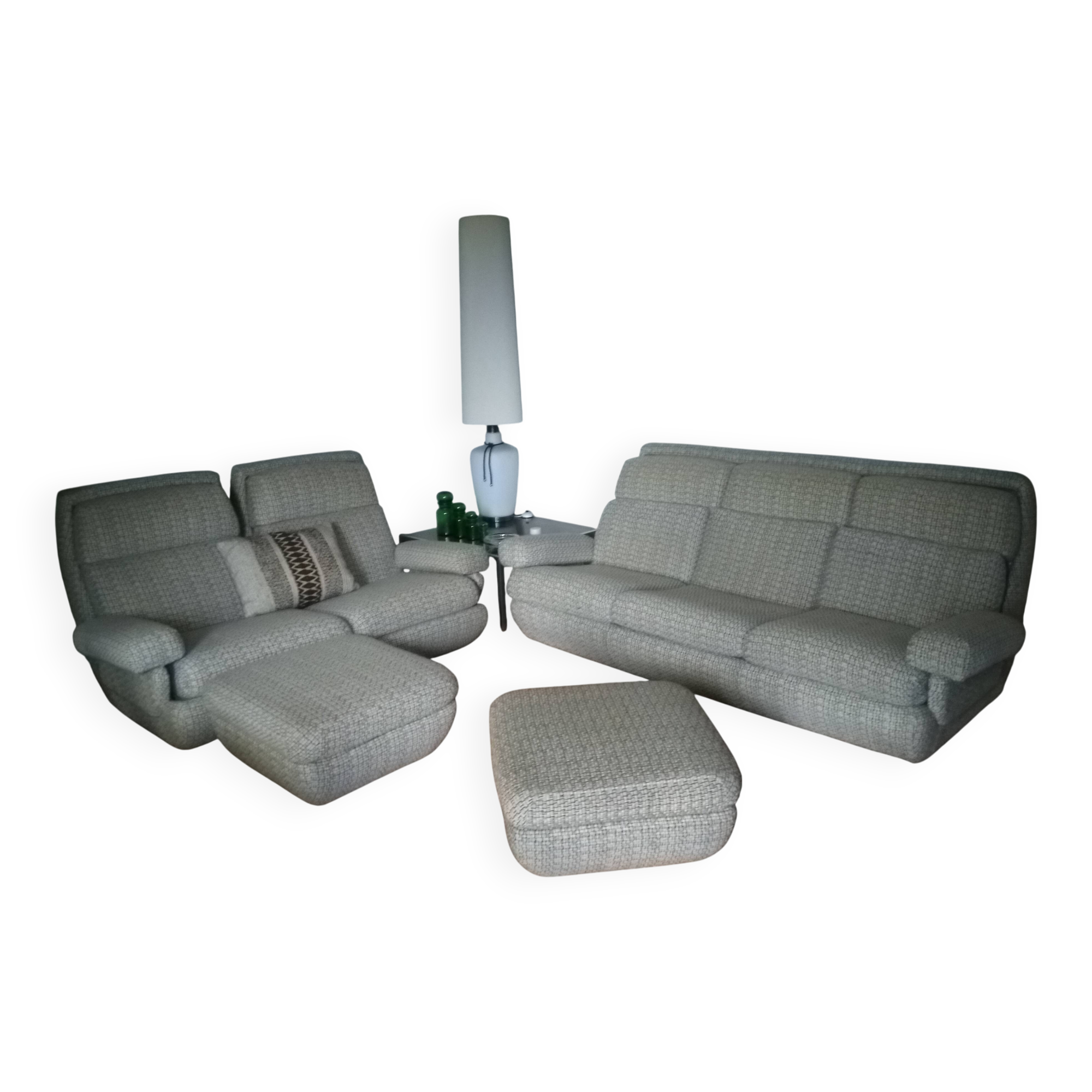 Jean Prévost 'Space Age' 4-piece living room