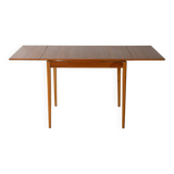 Vintage Scandinavian Teak and Oak Dining Table