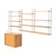 String wall system in ash by Nisse Strinning, Sweden 1950
