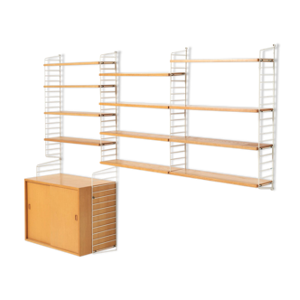 String wall system in ash by Nisse Strinning, Sweden 1950