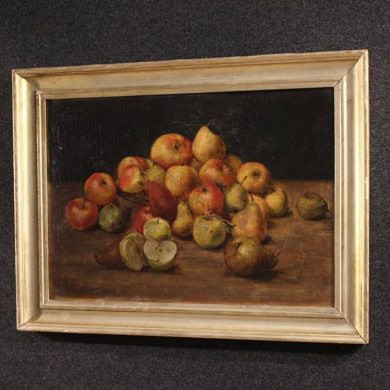 20th century French painting, still life with fruit