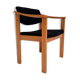 Midcentury Modern chair in Scandinavian style, 1980s