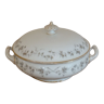 Porcelain vegetable soup tureen from the depot rue Drouot in Paris