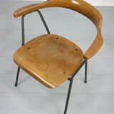 Vintage 4455 dining chair by Niko Kralj, 1970s
