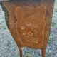 Curved commode in rosewood, Louis XV style.